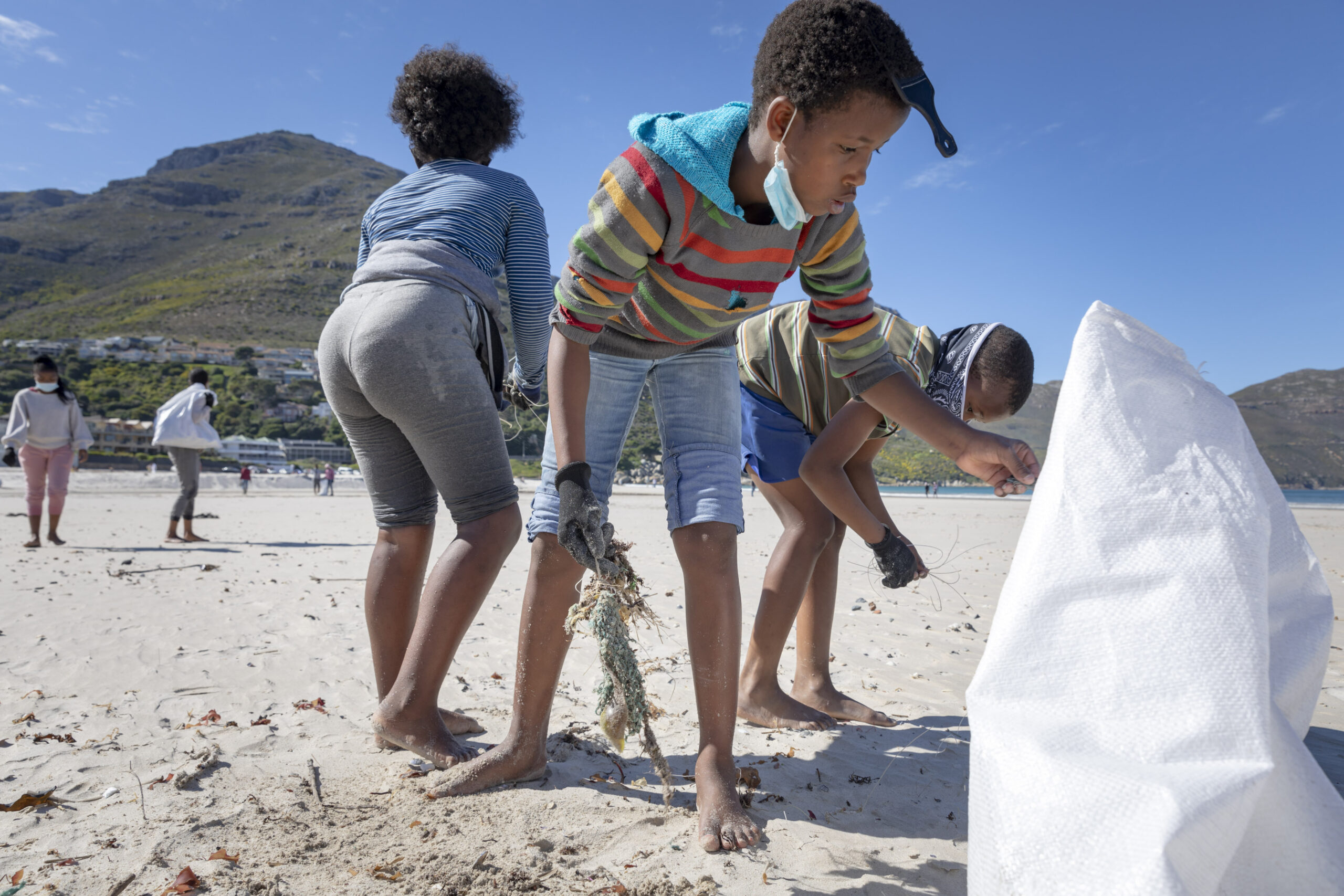 World CleanUp Day 2021 on Hout Bay Beach
