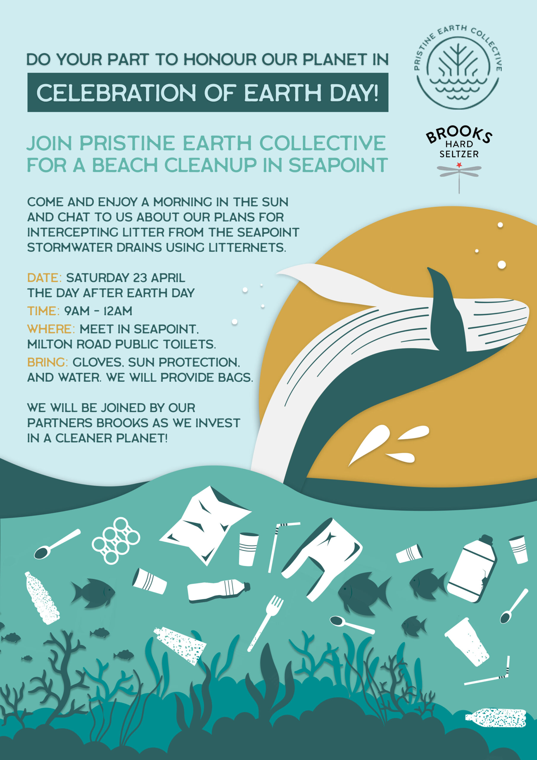 Earth Day Sea Point Beach Cleanup