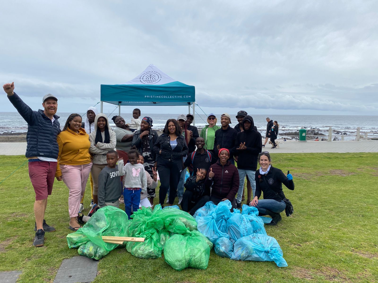 Sea Point Beach Clean up for World Cleanup Day